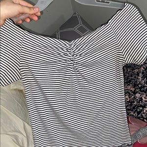 off the shoulders top